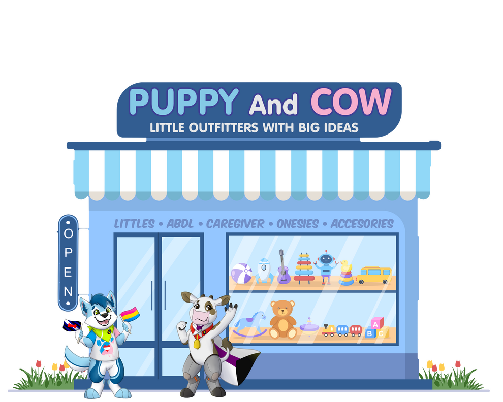 Puppy And Cow